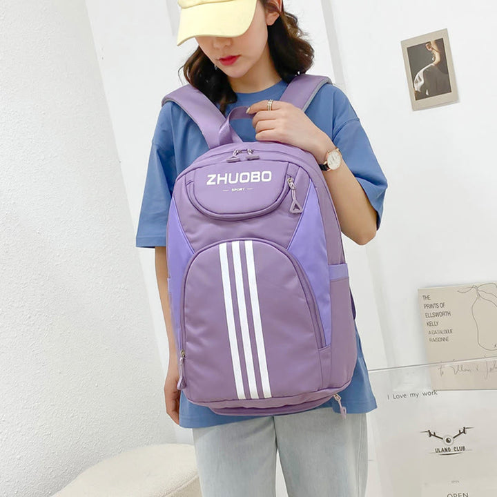 Outdoor-Reise-Sport-Fitnessstudio-Schwimmrucksack für Frauen mit Schuhfach