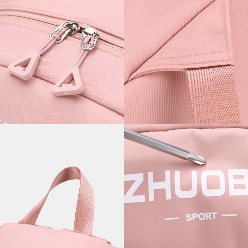Outdoor-Reise-Sport-Fitnessstudio-Schwimmrucksack für Frauen mit Schuhfach