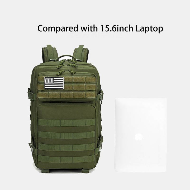 45L Outdoor-Wander-Reise-Rucksack Multi-Pocket Militär-Rucksack