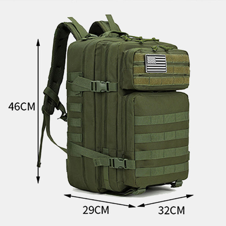 45L Outdoor-Wander-Reise-Rucksack Multi-Pocket Militär-Rucksack
