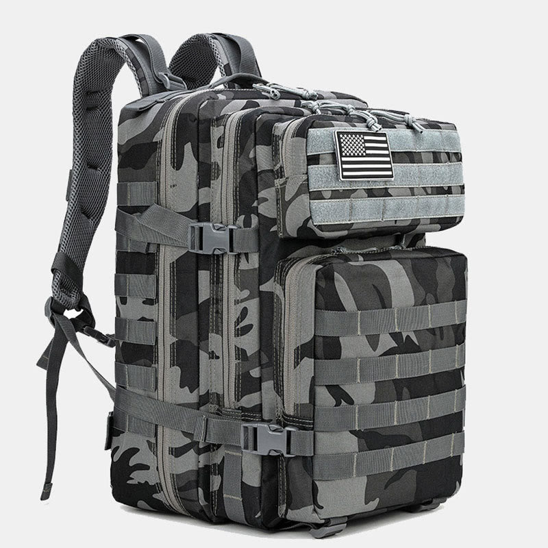45L Outdoor-Wander-Reise-Rucksack Multi-Pocket Militär-Rucksack