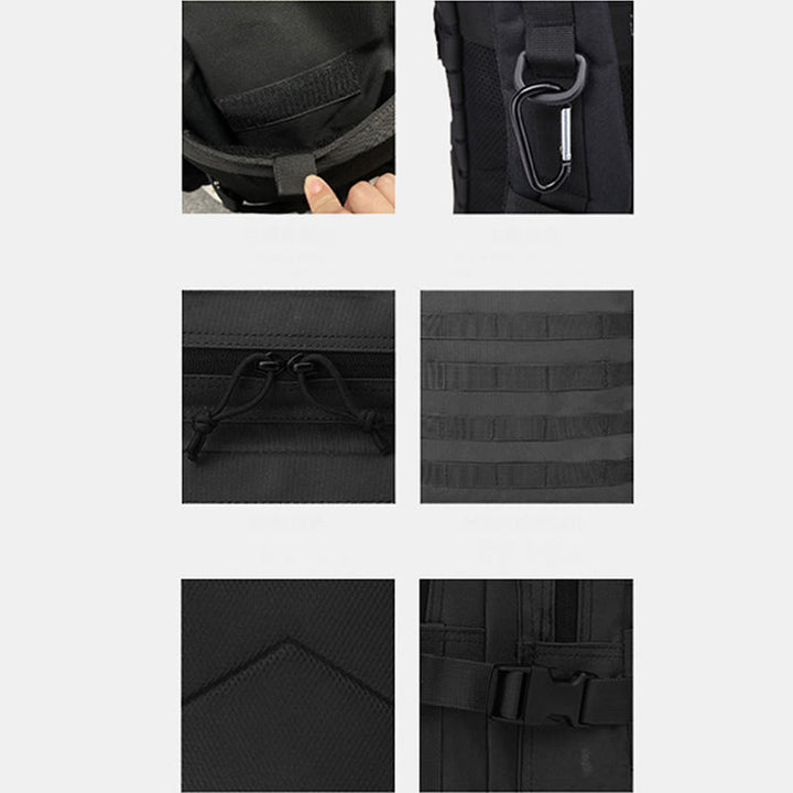 45L Outdoor-Wander-Reise-Rucksack Multi-Pocket Militär-Rucksack
