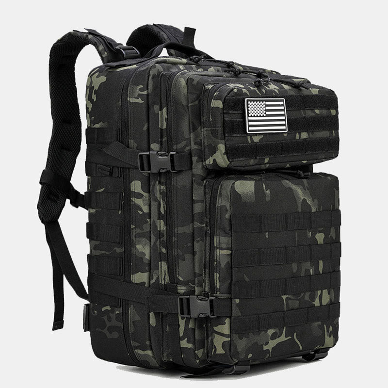 45L Outdoor-Wander-Reise-Rucksack Multi-Pocket Militär-Rucksack