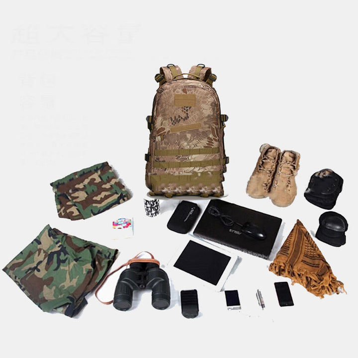 Wasserdichter Camouflage-Jagdrucksack für Männer mit großem Fassungsvermögen