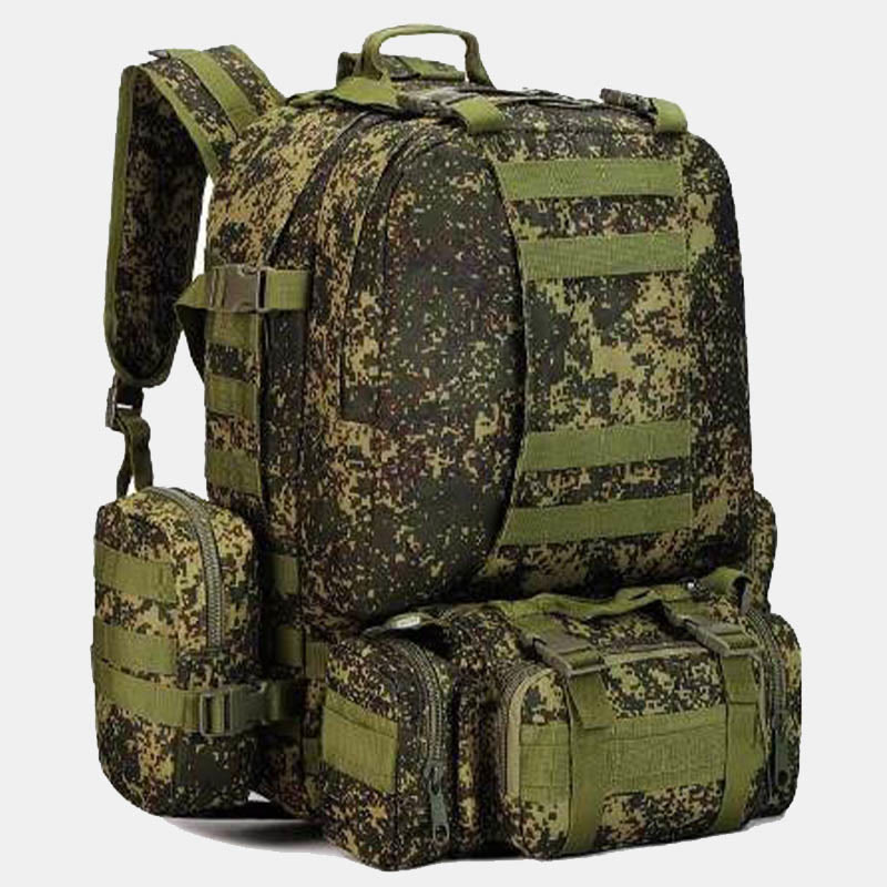 3-IN-1-Jagdrucksack, große taktische Tarntasche mit abnehmbarer Geldbörse