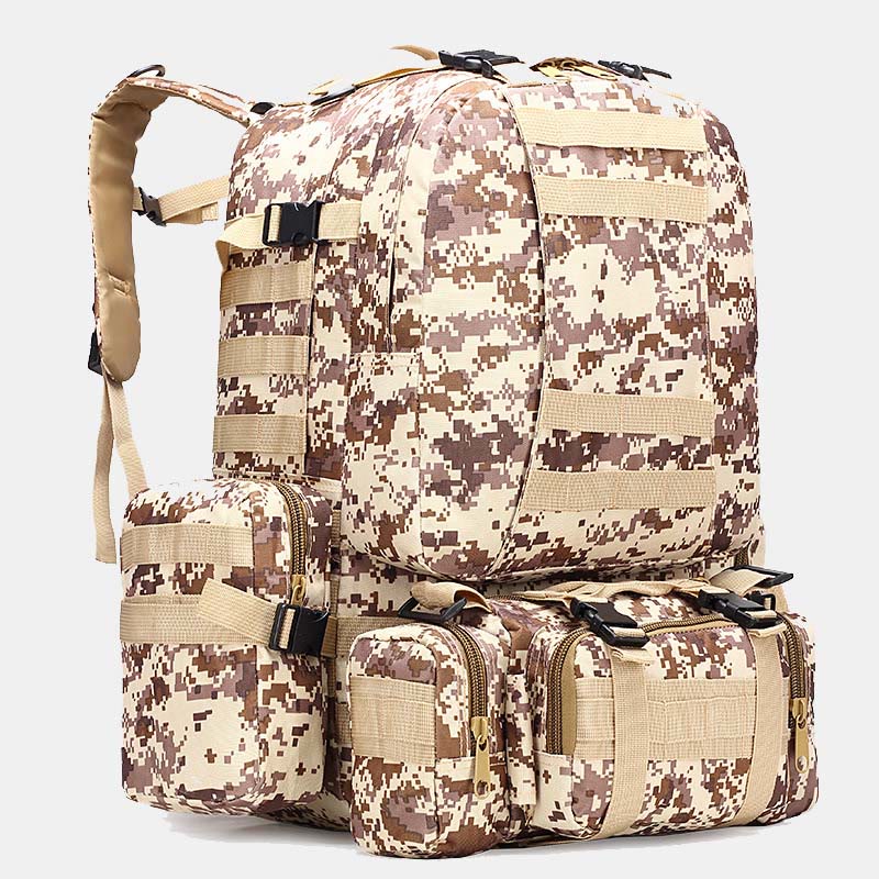 3-IN-1-Jagdrucksack, große taktische Tarntasche mit abnehmbarer Geldbörse