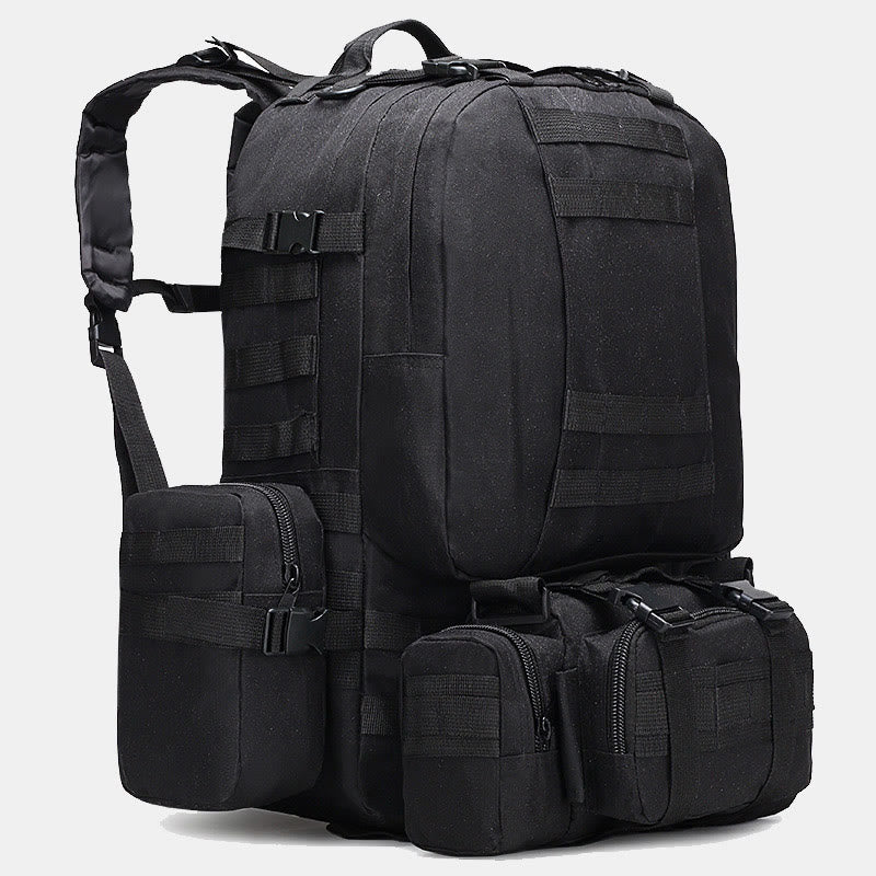 3-IN-1-Jagdrucksack, große taktische Tarntasche mit abnehmbarer Geldbörse