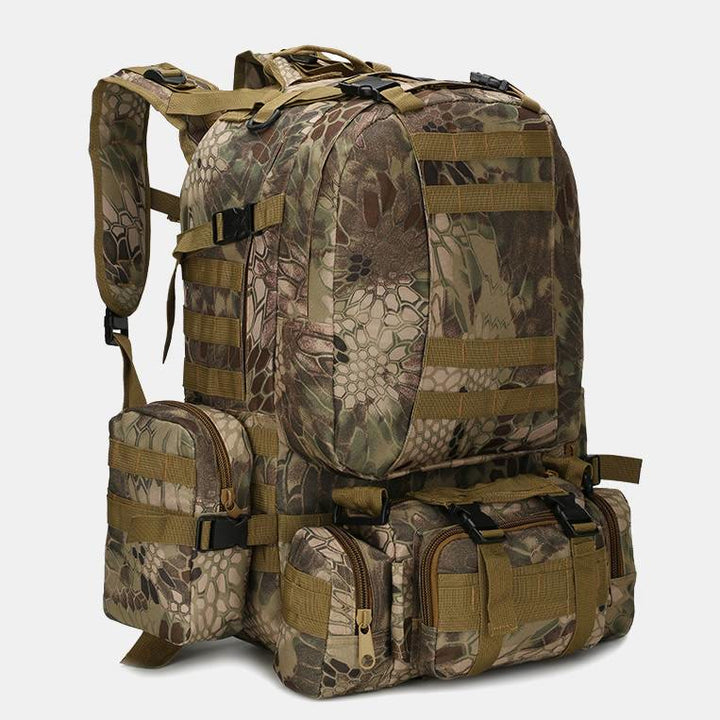 3-IN-1-Jagdrucksack, große taktische Tarntasche mit abnehmbarer Geldbörse