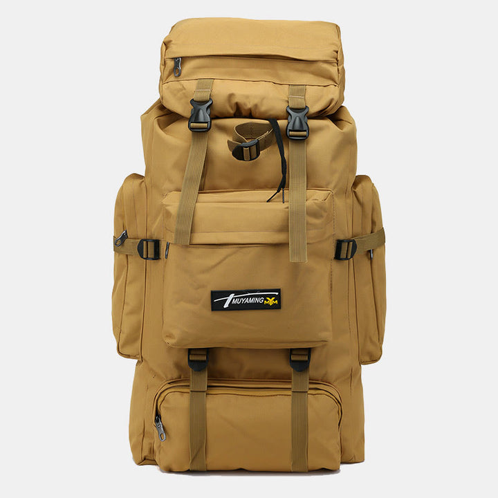 70L Extragroßer Outdoor-Wander-Reiserucksack mit mehreren Taschen