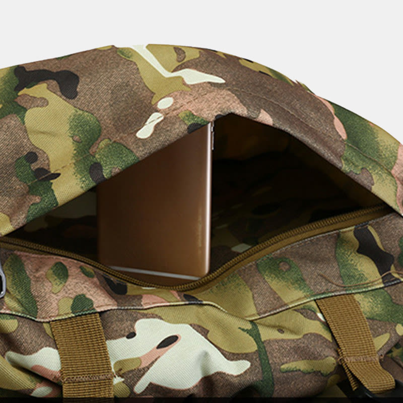 70L Extragroßer Outdoor-Wander-Reiserucksack mit mehreren Taschen