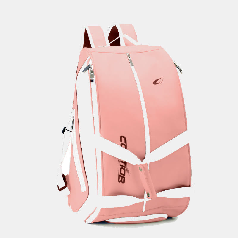 Großer Schlägerrucksack, Tennis- und Pickleball-Paddle-Tasche mit Schuhfach