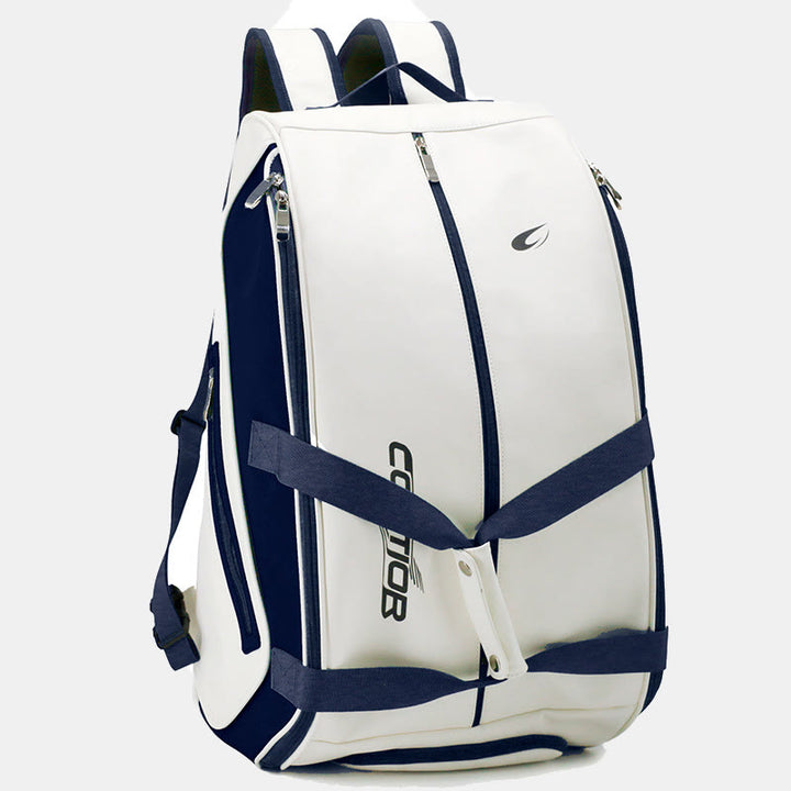 Großer Schlägerrucksack, Tennis- und Pickleball-Paddle-Tasche mit Schuhfach