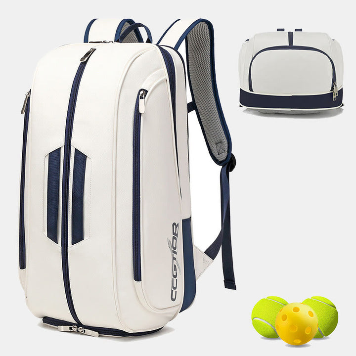 Tennis-Rucksack für Damen und Herren für Schlägerschuhe, professionelle Tennistasche