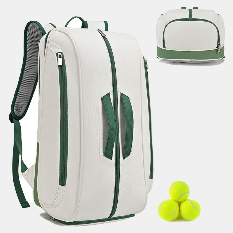 Tennis-Rucksack für Damen und Herren für Schlägerschuhe, professionelle Tennistasche