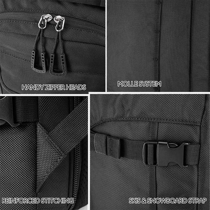 Wasserdichter Ski-Board-Rucksack, Skischuhtasche für Snowboard und Zubehör