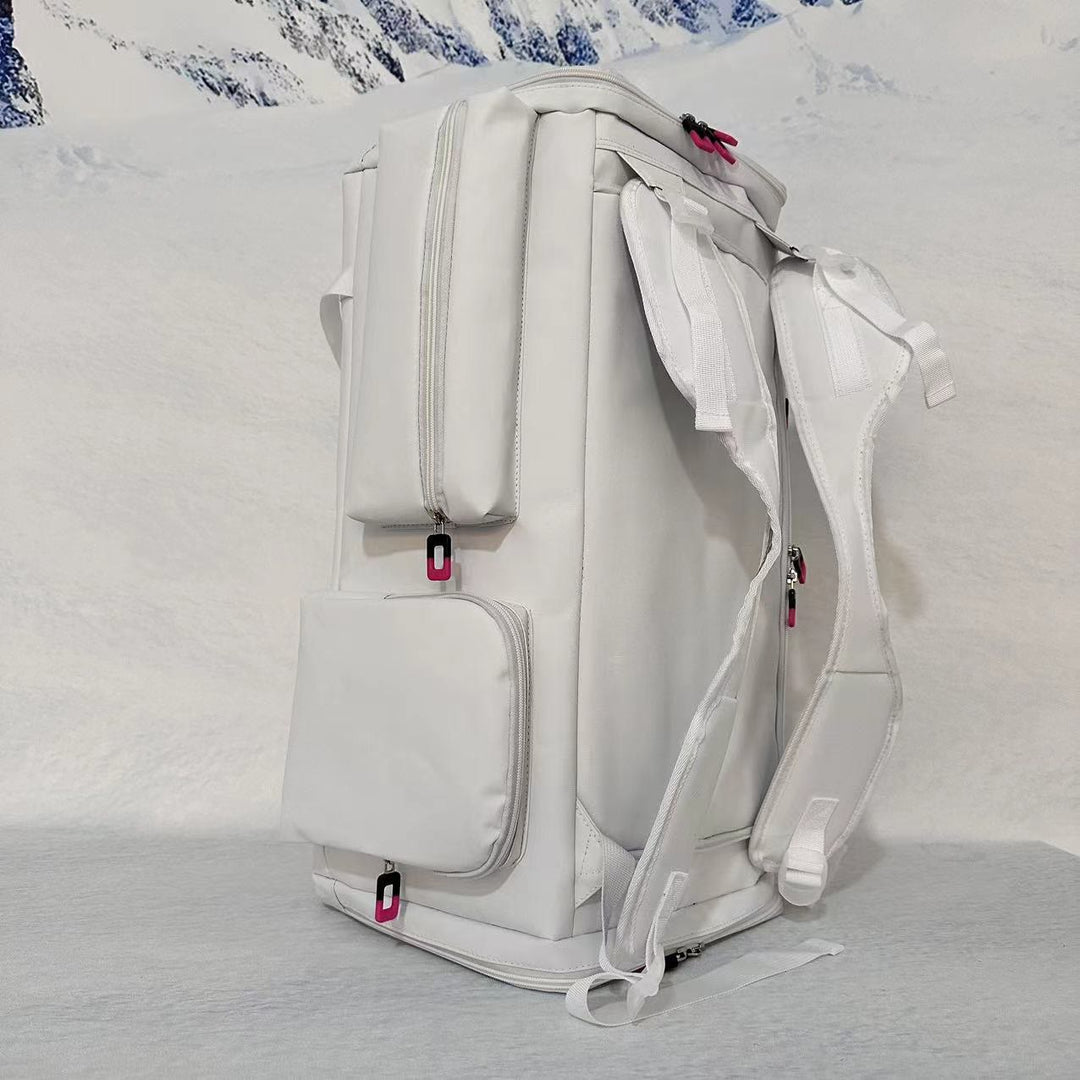 Wasserdichter Ski-Rucksack mit mehreren Taschen, Sport-Reisetasche, Snowboard-Träger