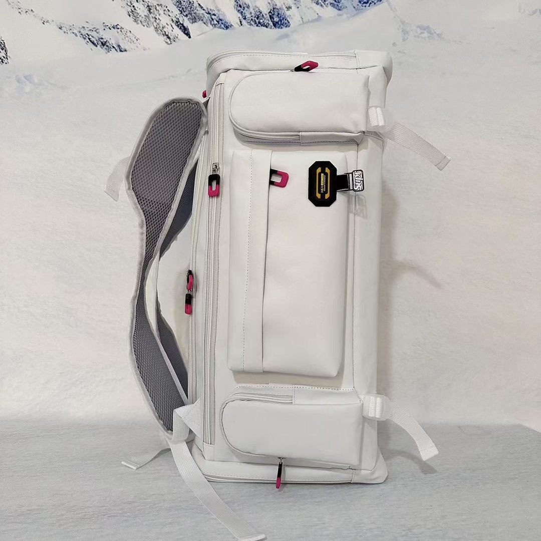 Wasserdichter Ski-Rucksack mit mehreren Taschen, Sport-Reisetasche, Snowboard-Träger