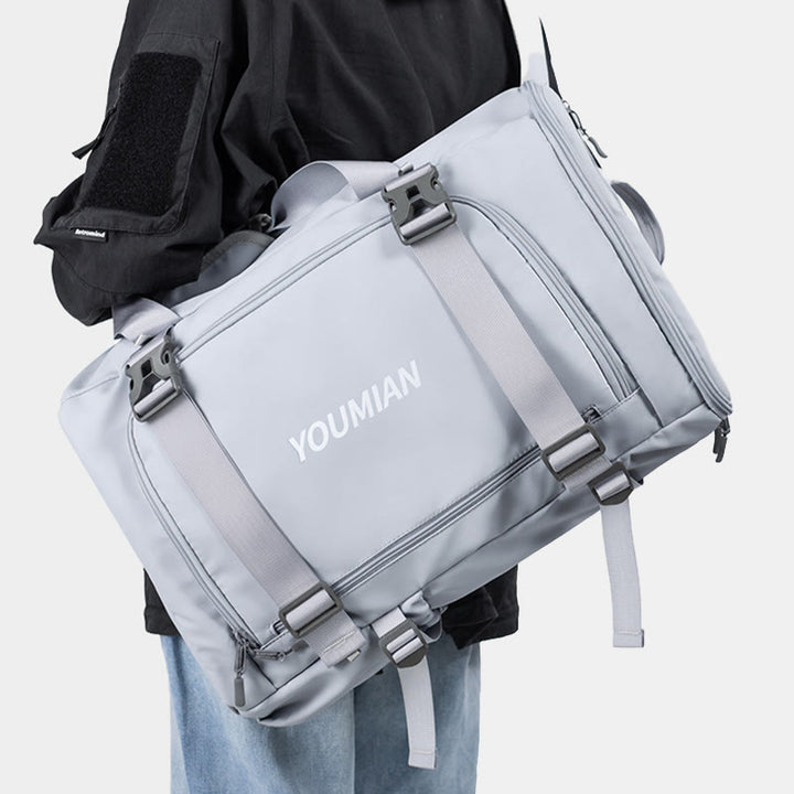Funktioneller Snowboard-, Skischuh- und Helm-Rucksack, Wander- und Reisetasche
