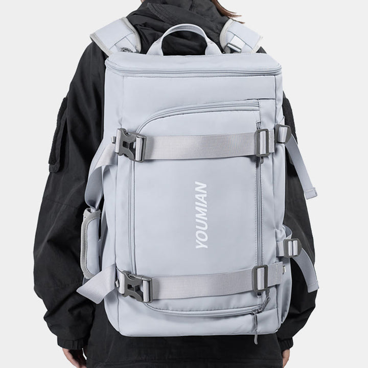 Funktioneller Snowboard-, Skischuh- und Helm-Rucksack, Wander- und Reisetasche
