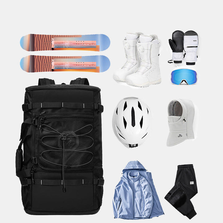 85L Ski-Snowboard-Rucksack Große Kapazität Funktioneller Sport-Reiserucksack