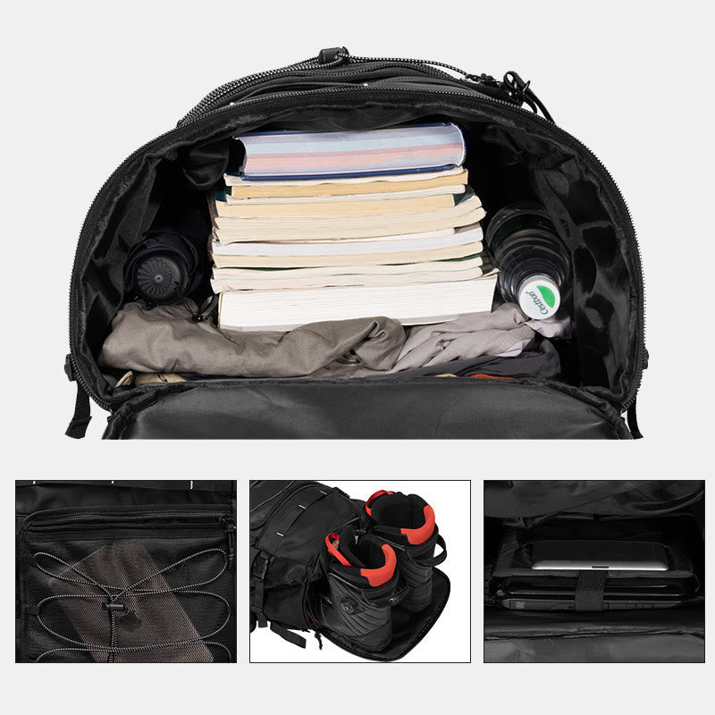 85L Ski-Snowboard-Rucksack Große Kapazität Funktioneller Sport-Reiserucksack