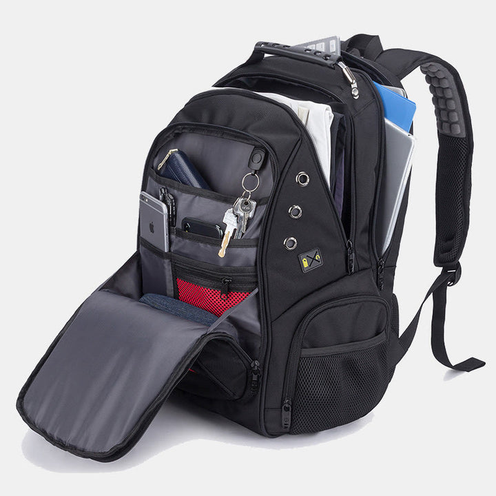 Reise-Business-Rucksack mit großer Kapazität, RFID-blockierender Laptop-Rucksack