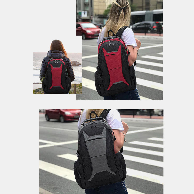 Reise-Business-Rucksack mit großer Kapazität, RFID-blockierender Laptop-Rucksack