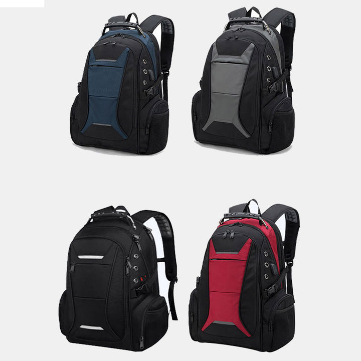 Reise-Business-Rucksack mit großer Kapazität, RFID-blockierender Laptop-Rucksack