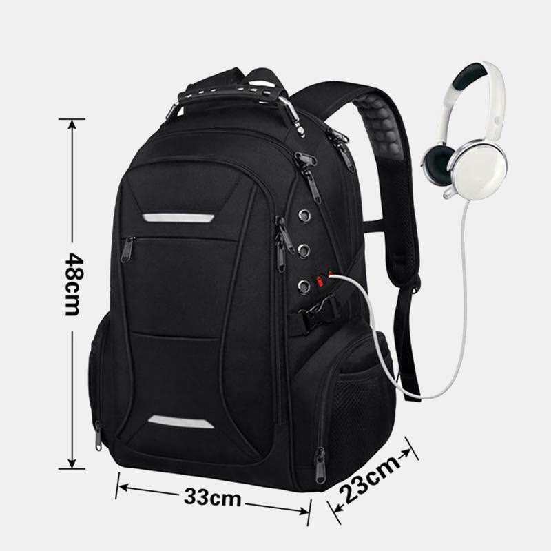 Reise-Business-Rucksack mit großer Kapazität, RFID-blockierender Laptop-Rucksack