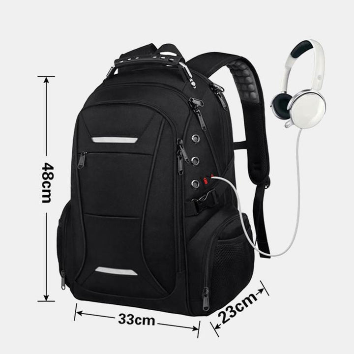 Reise-Business-Rucksack mit großer Kapazität, RFID-blockierender Laptop-Rucksack