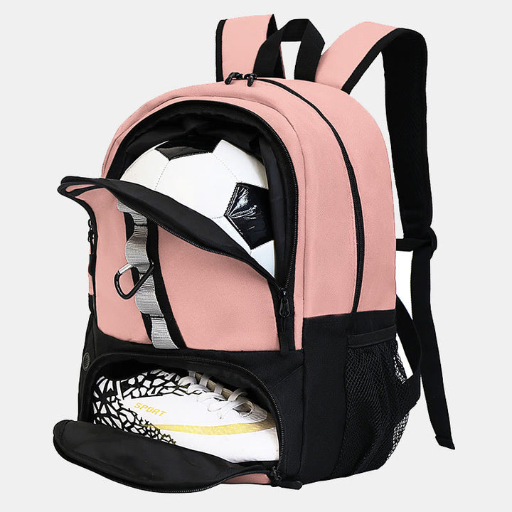 Funktionelle Sporttasche Fußball Basketball Rucksack mit Schuh- und Ballfach