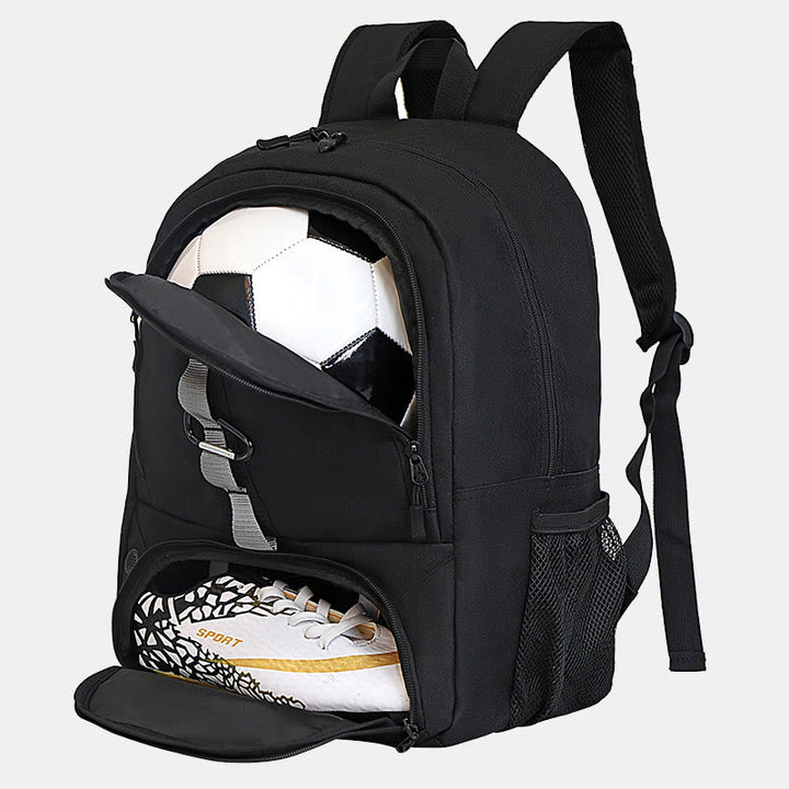 Funktionelle Sporttasche Fußball Basketball Rucksack mit Schuh- und Ballfach