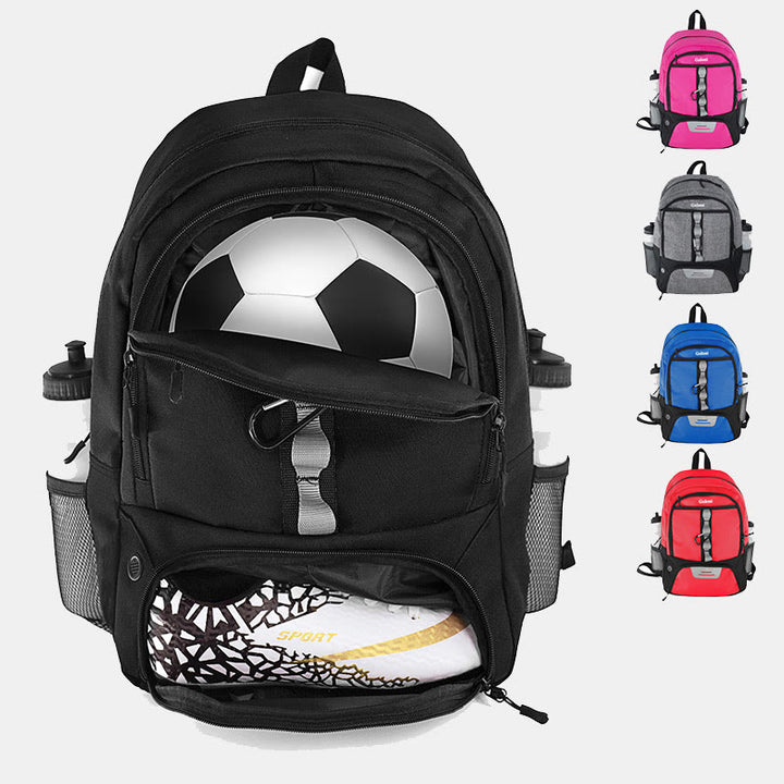 Funktionelle Sporttasche Fußball Basketball Rucksack mit Schuh- und Ballfach
