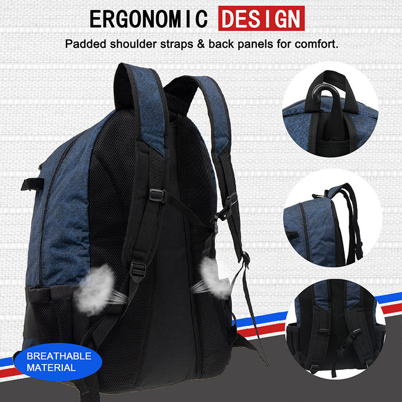 Lacrosse Tasche Field Hocket Rucksack Sport Tasche mit Zwei Stick Halter