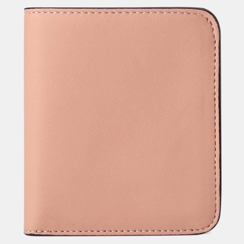 Schlanke, zweifach gefaltete, elegante Geldbörse mit RFID-Blockierung - Rosa - image 10