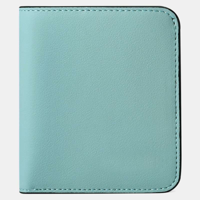 Schlanke, zweifach gefaltete, elegante Geldbörse mit RFID-Blockierung - Himmelblau - image 11