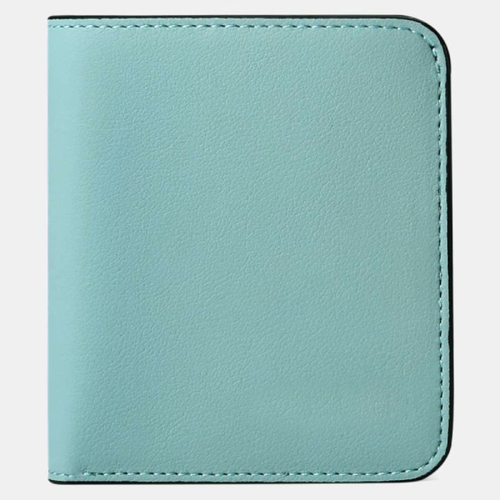 Schlanke, zweifach gefaltete, elegante Geldbörse mit RFID-Blockierung - Himmelblau - image 11