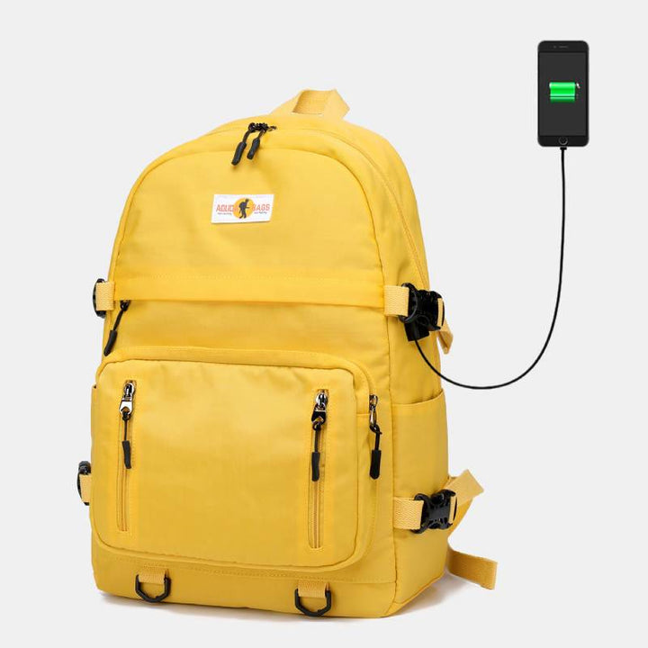 Wasserdichter Rucksack mit mehreren Taschen und großem Fassungsvermögen