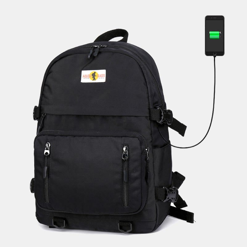 Wasserdichter Rucksack mit mehreren Taschen und großem Fassungsvermögen