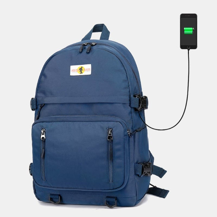 Wasserdichter Rucksack mit mehreren Taschen und großem Fassungsvermögen