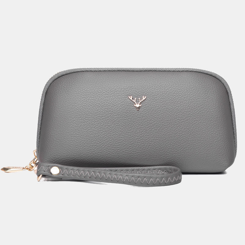 Reißverschluss Smartphone Armband Vintage Geldbörse