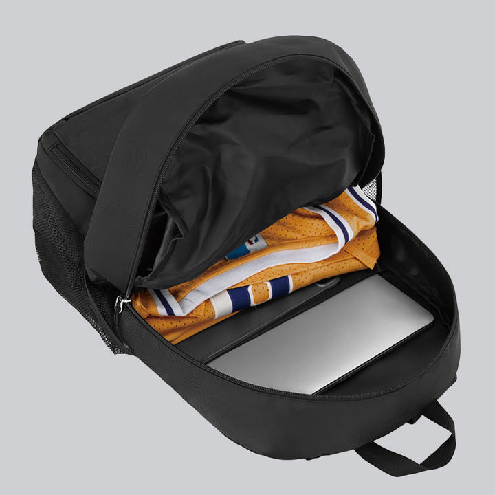 Sporttasche mit großer Kapazität, robuster Basketball-Rucksack mit Schuhfach