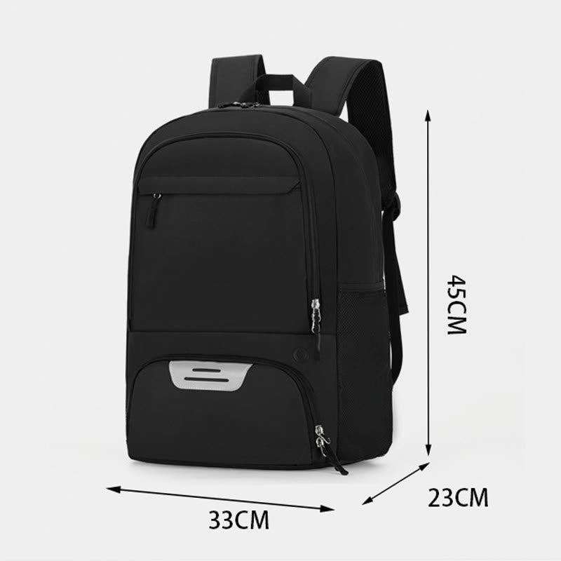 Sporttasche mit großer Kapazität, robuster Basketball-Rucksack mit Schuhfach