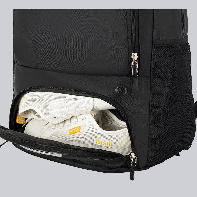 Sporttasche mit großer Kapazität, robuster Basketball-Rucksack mit Schuhfach