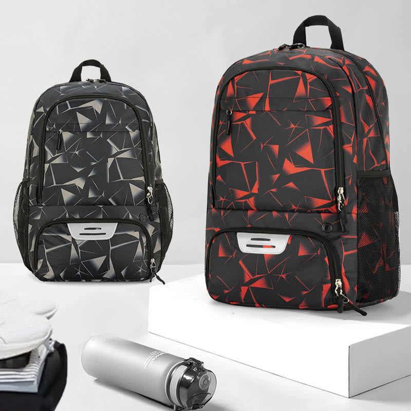 Sporttasche mit großer Kapazität, robuster Basketball-Rucksack mit Schuhfach