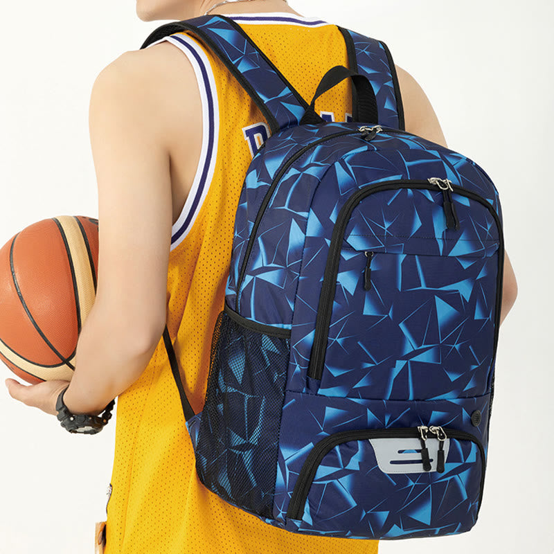 Sporttasche mit großer Kapazität, robuster Basketball-Rucksack mit Schuhfach