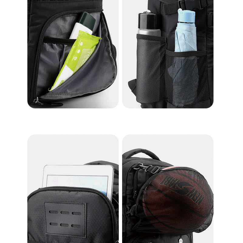 Wasserdichte Sporttasche mit mehreren Taschen, Basketball, Fußball, Rucksack