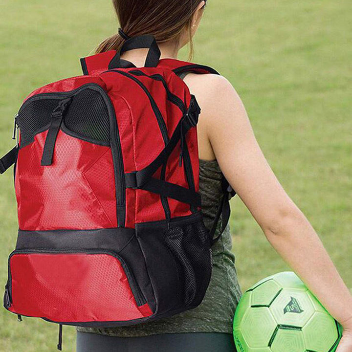 Leichter Rucksack mit mehreren Taschen für Teamsportarten, Fußballtasche, Rucksacktasche
