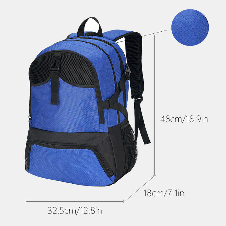 Leichter Rucksack mit mehreren Taschen für Teamsportarten, Fußballtasche, Rucksacktasche