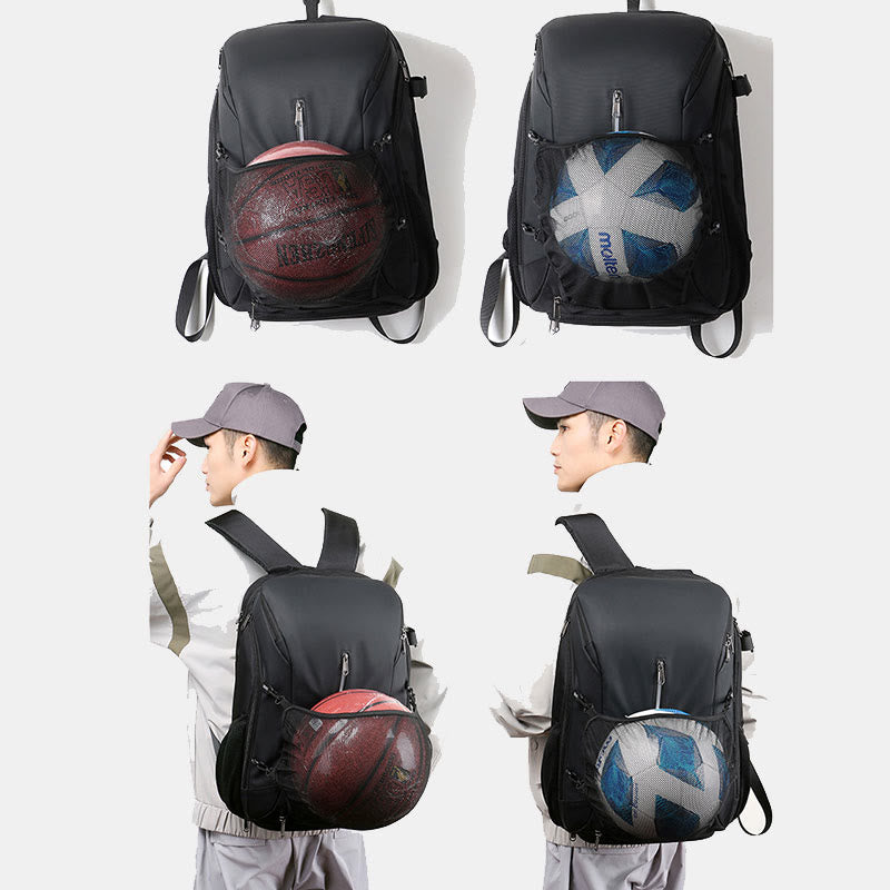 Funktioneller Sportrucksack mit großer Kapazität für Tennis, Basketball, Fußball und Baseball